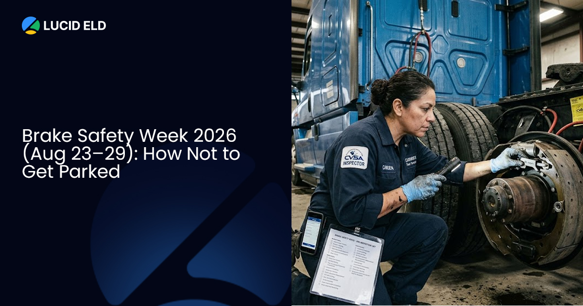 Annual DOT Inspection Requirements and Checklist (2026) | LucidELD